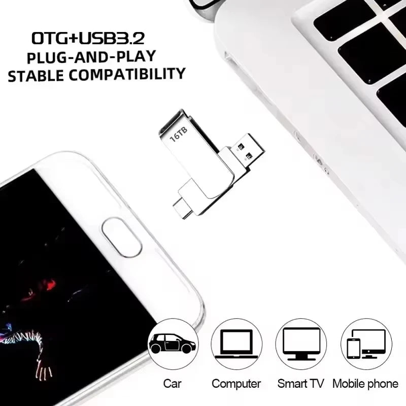 64TB metal USB flash drive