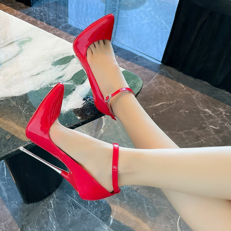16 cm steel heel stiletto