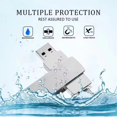 64TB metal USB flash drive