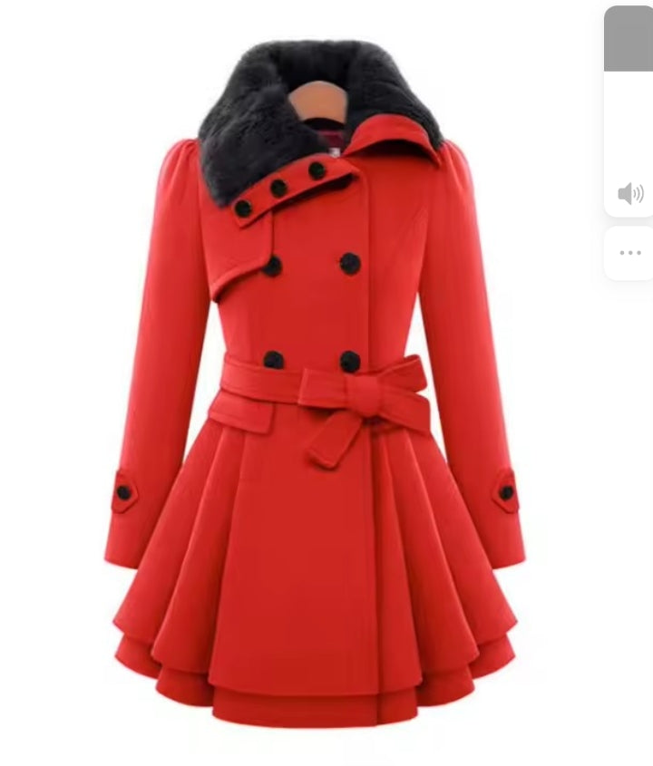 Women's wool coat