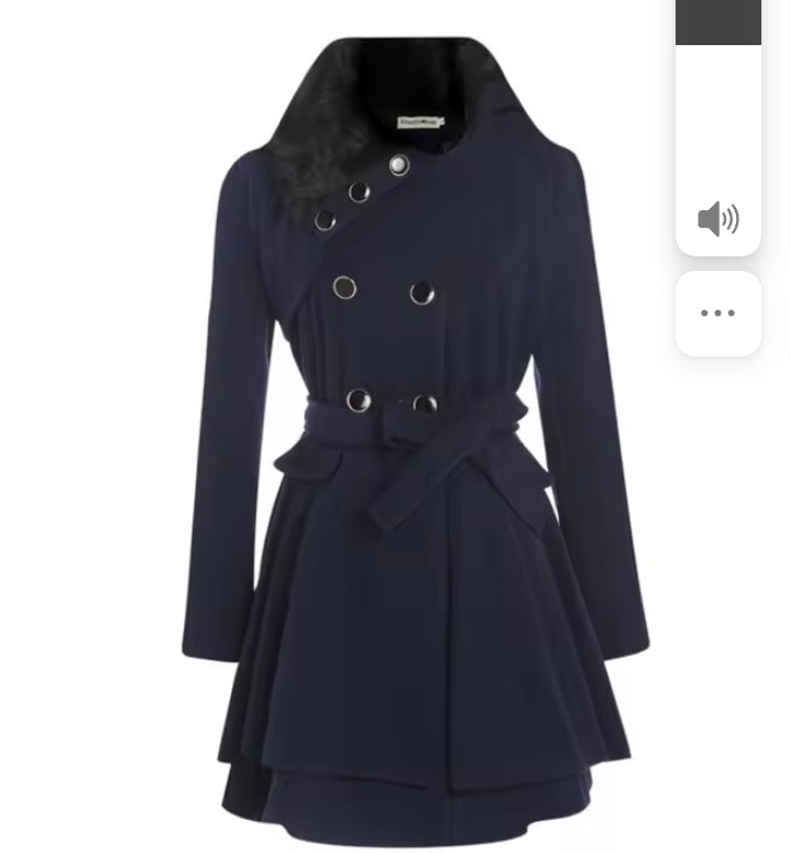 Women's wool coat